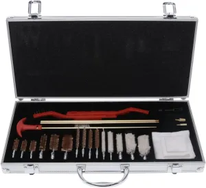 BIRCHWOOD CASEY Premium Gun Cleaning Kit | Durable Versatile Gun Maintenance Cleaning Tools Set | Brushes, Mops, Patches, Rods, Adapters & Case Included