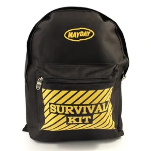 Black Backpack - printed