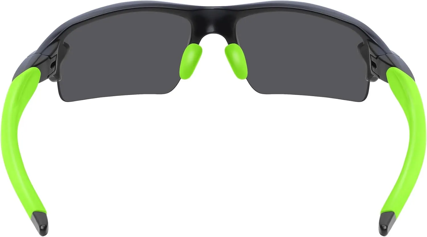 BLAZERBUCK Sock Kits Earsocks & Nosepieces for Oakley Flak 2.0 OO9295/Flak 2.0 XL OO9188/Flak 2.0 Asian Fit OO9271 Sunglasses - Black   Green