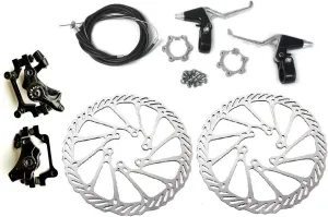 BlueSunshine BB7 Front and Back Disk Brake Kit - 160mm For 80cc Gas Motorized Bicycle (BB7 Disk Brake Kit - G3-2)