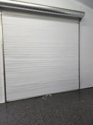 BlueTex Roll Up Garage Door Insulation Kit for Cooling Down Metal Buildings - Easy to Install Complete Garage Insulation Kit for Door Up to 12'x12' - Covers 150 Sq Ft of Single Large Door