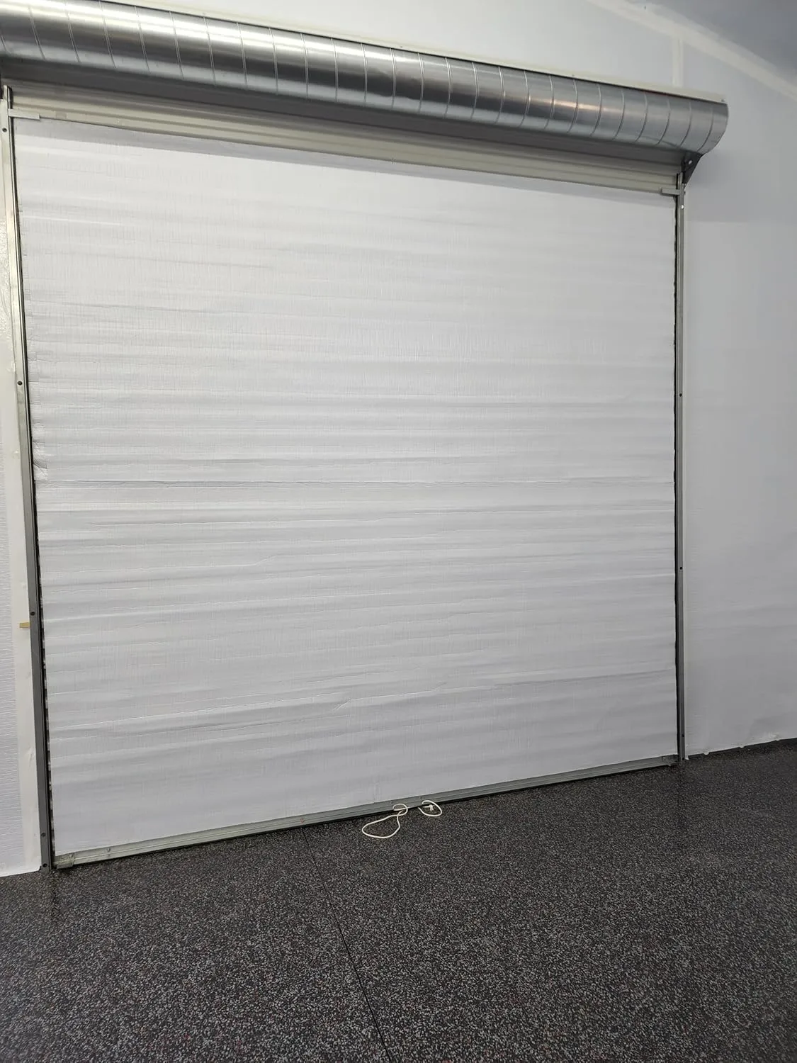 BlueTex Roll Up Garage Door Insulation Kit for Cooling Down Metal Buildings - Easy to Install Complete Garage Insulation Kit for Door Up to 12'x12' - Covers 150 Sq Ft of Single Large Door