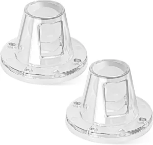 Boats Scupper Drain Self-Bailing Scupper Valve Fits 3/4 inch to 1-1/2 inch Openings - Boat Deck Drain Scupper Diameter 2-7/8 Inch - Efficient Self-Draining & Anti-Reflux Boat Ball scuppers