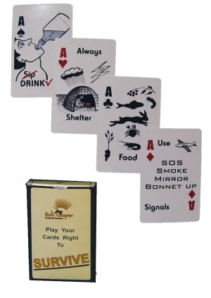Bob Cooper Right To Survive Full Size Playing Cards