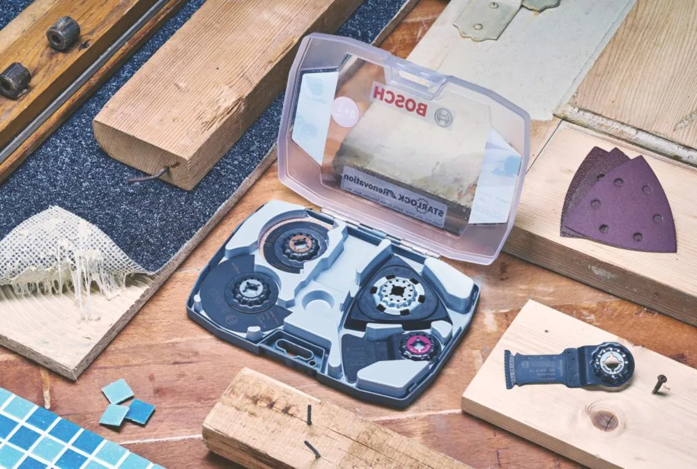 Bosch Renovation  Multi-Material Multi-Tool Accessory Kit 5 Pieces