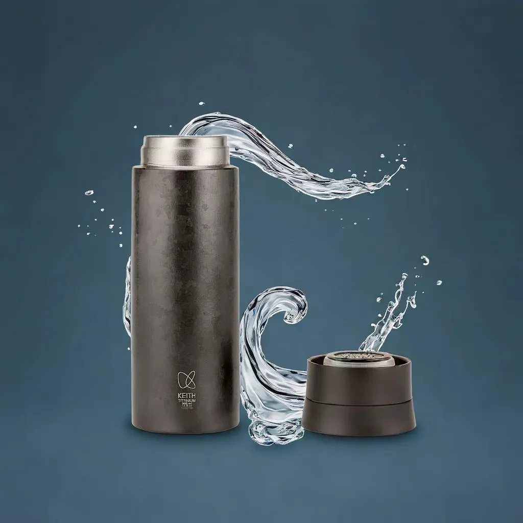 Bouteille Isotherme en Titane
