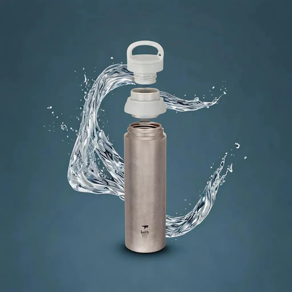 Bouteille Isotherme en Titane