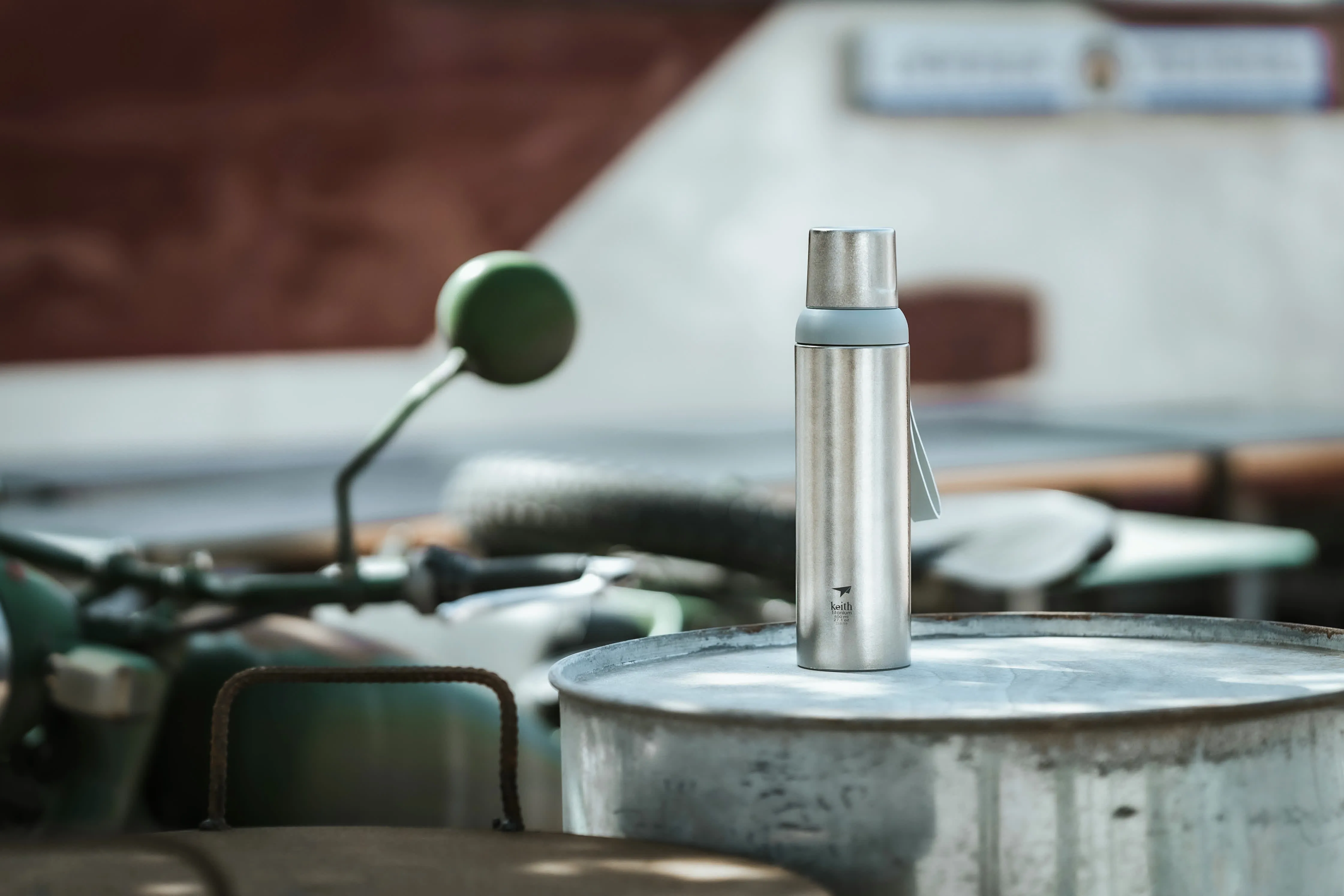 Bouteille Isotherme en Titane