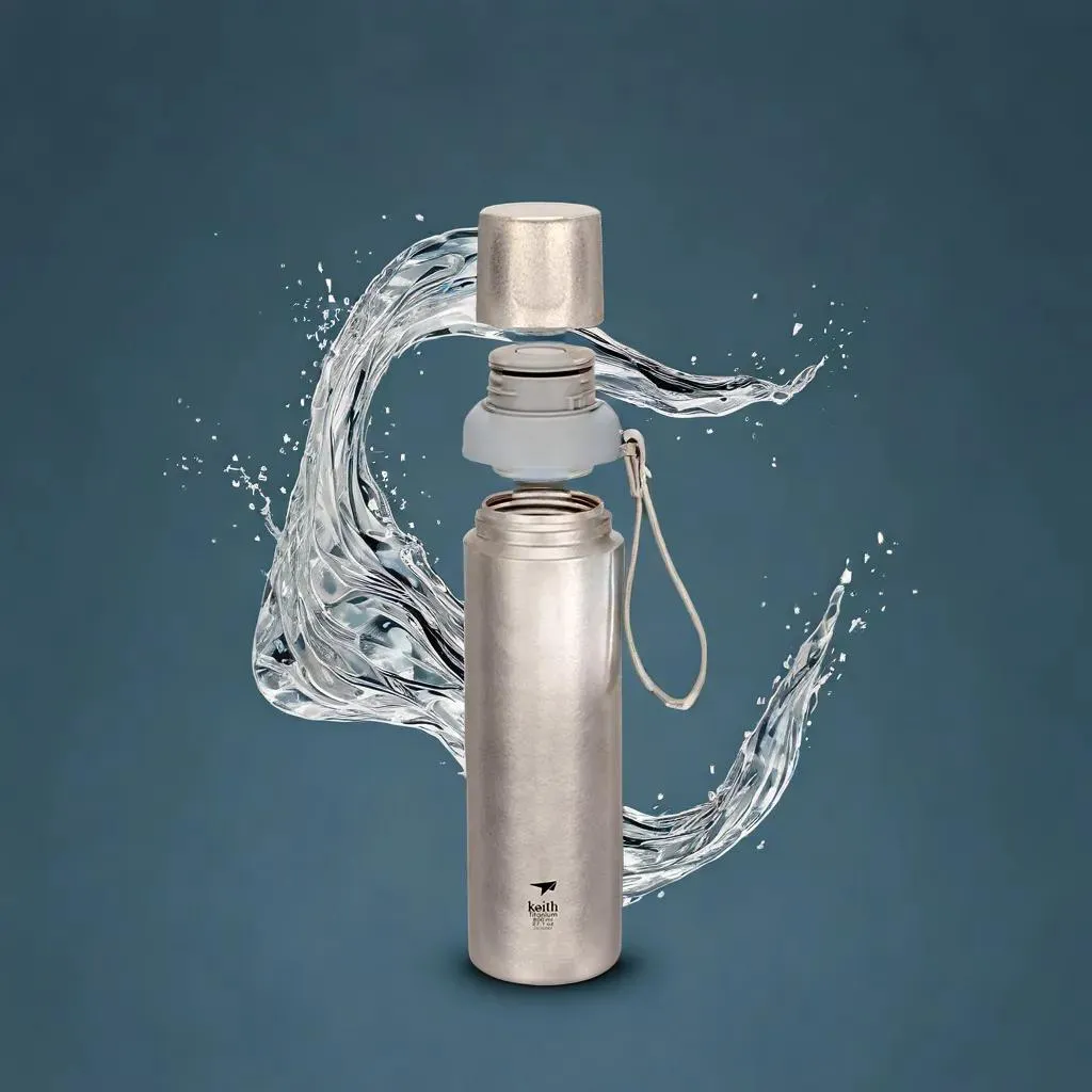 Bouteille Isotherme en Titane