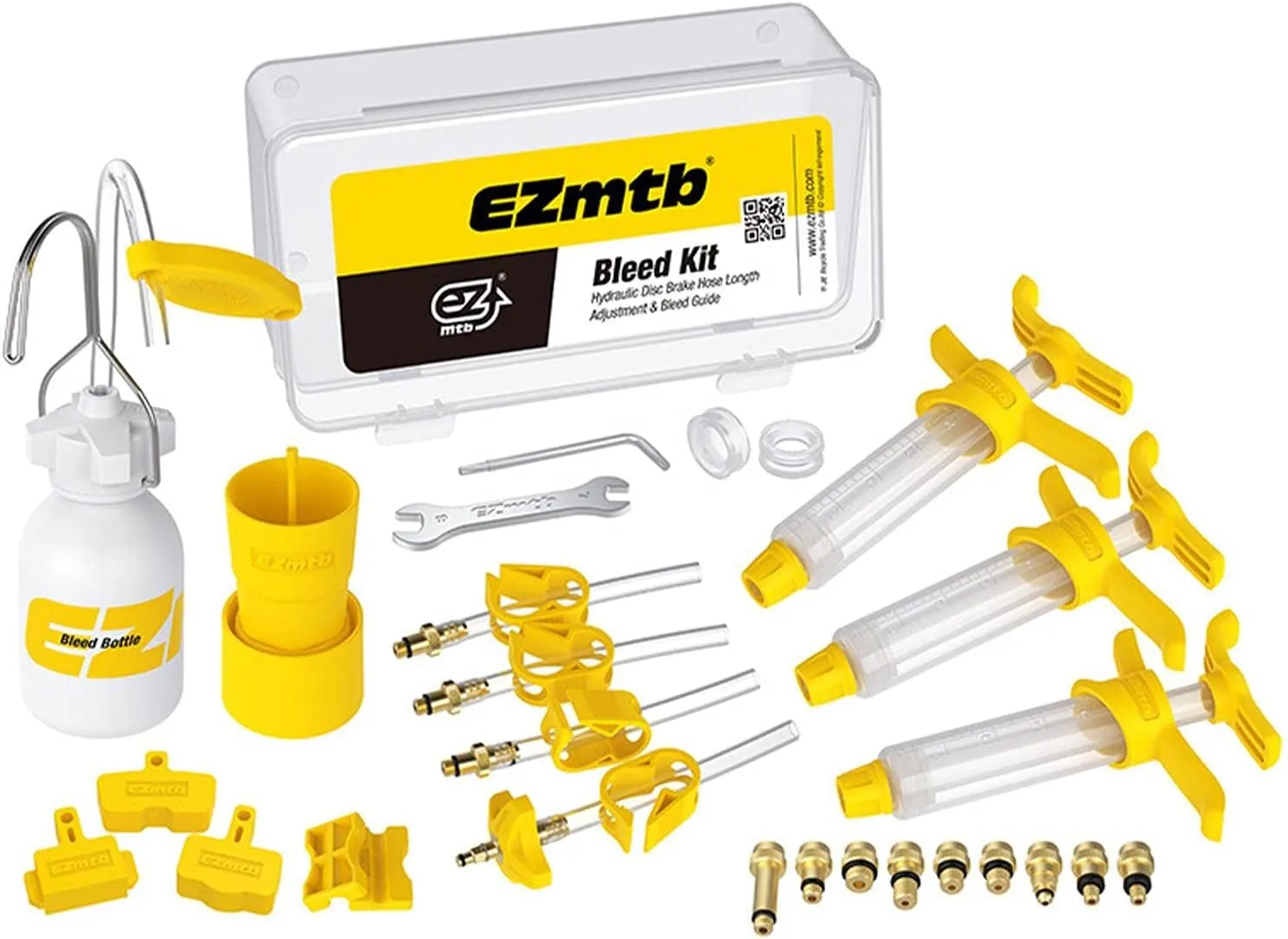Brake Bleed Kit, Bicycle Bleeder Hydraulic Disc Brake Bleed Kit Tool for Shimano, for MAGURA, for TEKTRO, for SRAM Series Bike Brake Repair Tools
