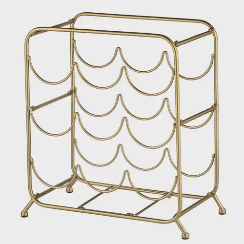 Brody Gold Wine Rack