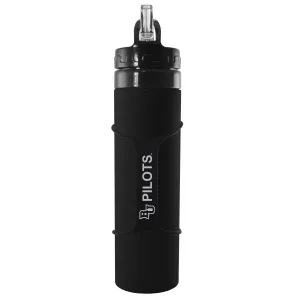 BU Pilots Silicone Collapsible Water Bottle
