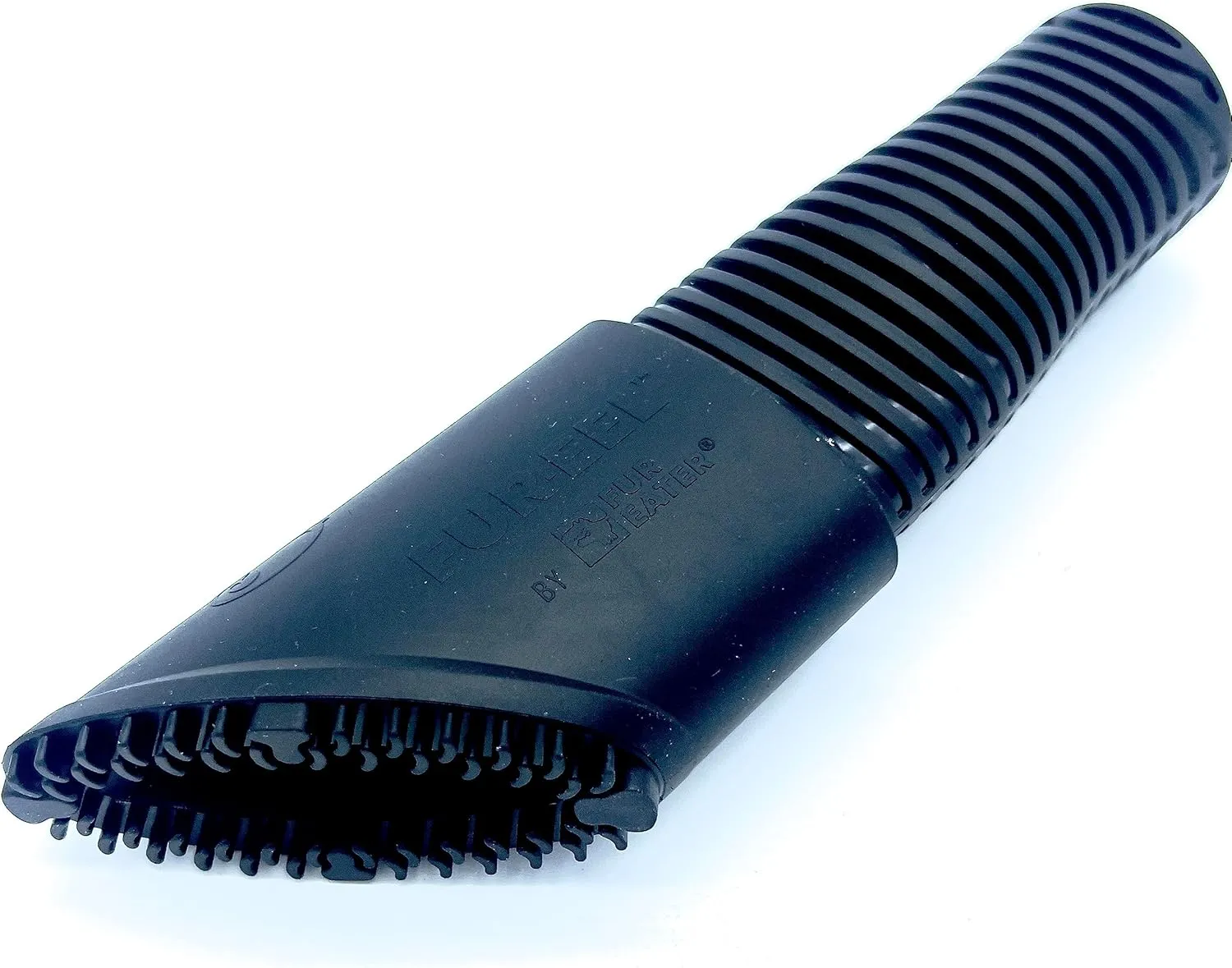 Buff Brite Pet Grooming Tool Fur-EEL FANG PRO Cat & Dog Hair Remover, Black