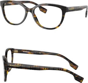 BURBERRY BE2357 Square Shape Acetate Eyeglasses with eSHADES Luxury Eyewear Kit Bundle
