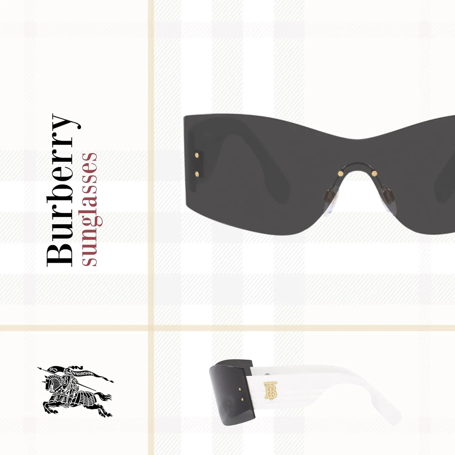 BURBERRY Bella BE3137 Rectangle Sunglasses for Women   BUNDLE With Designer iWear Eyewear Kit