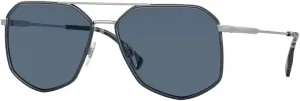BURBERRY Ozwald BE3139 Hexagonal Sunglasses for Men   BUNDLE With Designer iWear Eyewear Kit