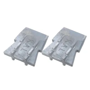 Cabilock Farm Tool Accessory Kit Hammer Axe Wedges Iron Wedge for Tool Reinforcement