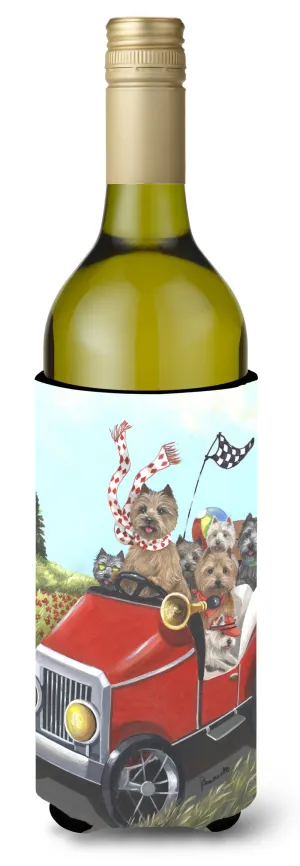 Cairn Terrier On the Move Wine Bottle Hugger PPP3055LITERK