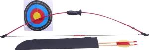 Carbon Express Lil Thunder Hunter 10 Lb Junior Youth Recurve Bow and Arrow Package