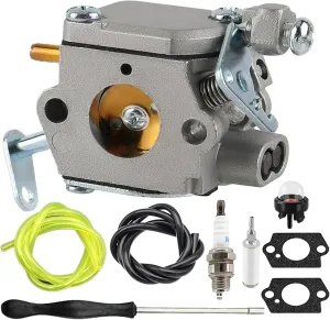 Carburetor Cab Tool Kit for Homelite 33cc WT673 WT-673 Carb Homelite Chainsaw and Homelite 33cc UT10901A S/N AG2251369