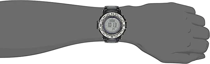 Casio Men's PRO TREK Quartz Watch with Resin Strap, Black, 26 (Model: PRW-3500-1CR)