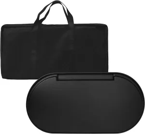 Cast Iron Griddle & Carry Bag Replacement for Coleman Roadtrip Swaptop Grill,Premium Quality Outdoor Accessories for Camping Non-Stick Griddle,Coleman Roadtrip 285,Full Size