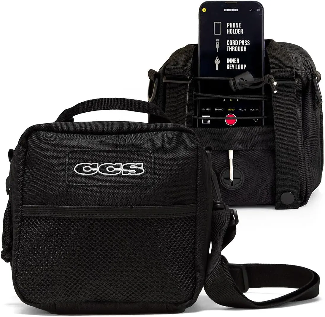 [CCS] Emergency Skate Kit | Hardware, Grip & Skate Tool, Bearings, Wax, & Shoe Laces Options | Skate Trip Essentials | Utility Bag Included