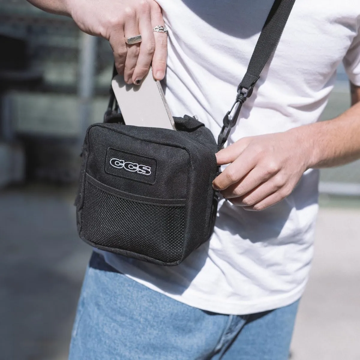 [CCS] Emergency Skate Kit | Hardware, Grip & Skate Tool, Bearings, Wax, & Shoe Laces Options | Skate Trip Essentials | Utility Bag Included