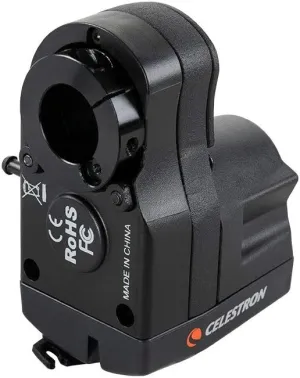Celestron 94155-A Focus Motor for Schmidt Cassegrain, EdgeHD and RASA Telescopes - Enables Electronic Focusing, Bringing Celestial Objects into Sharp Focus, Black