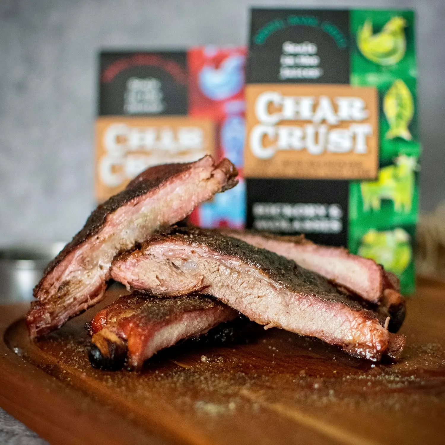 Char Crust Dry-Rub Seasoning (3-Pack, Hickory & Molasses)
