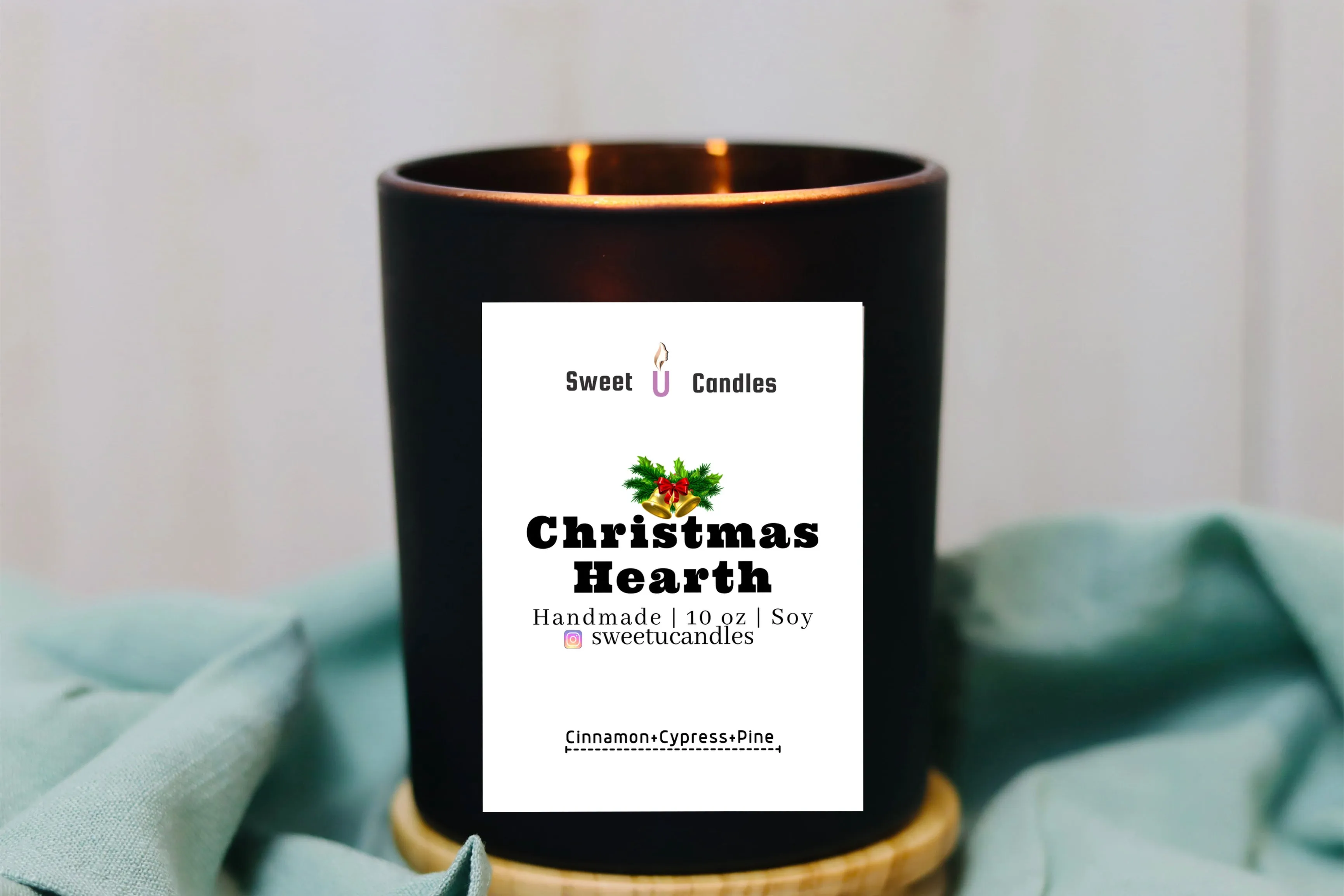 Christmas Hearth Candle