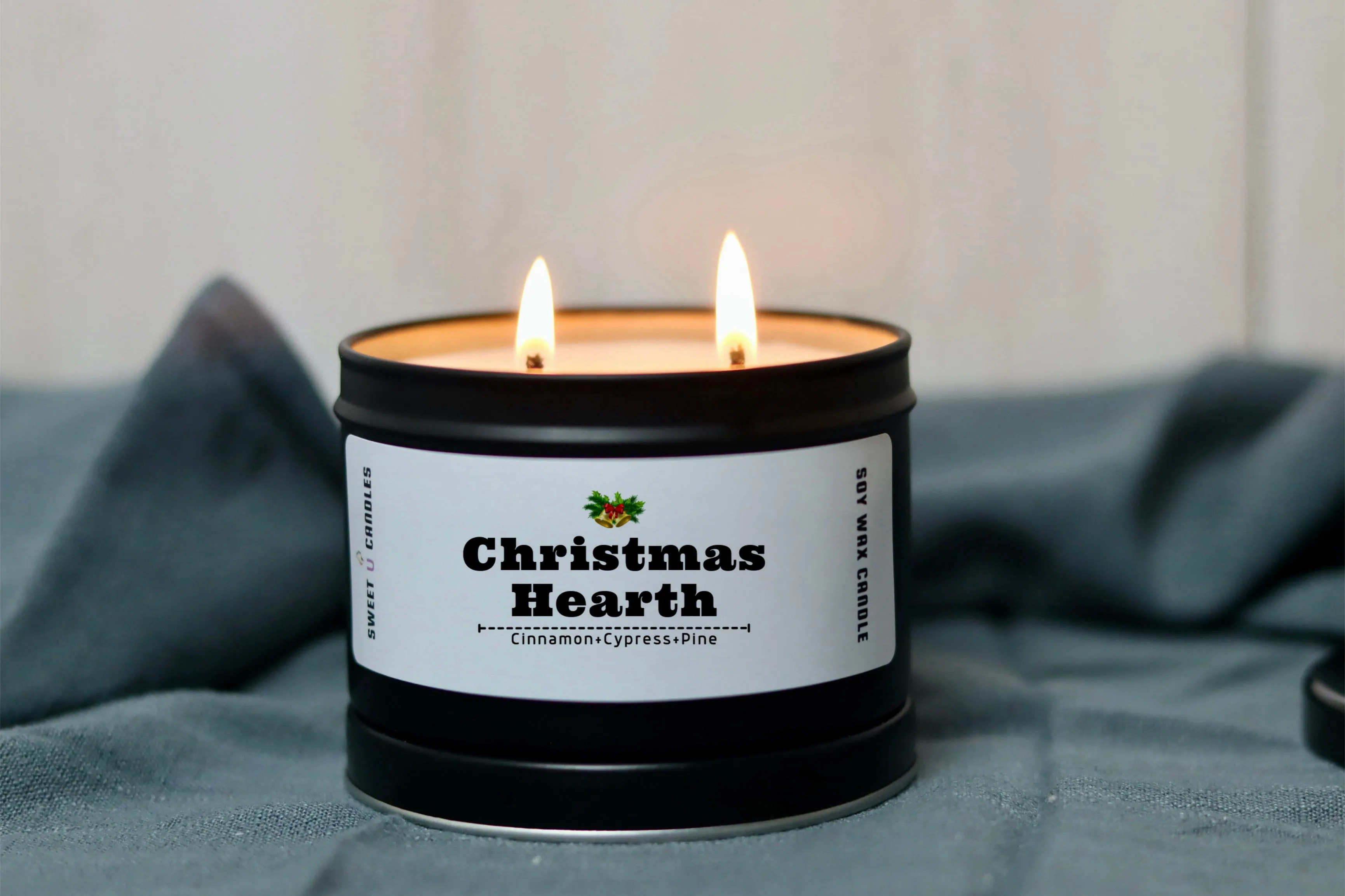 Christmas Hearth Candle