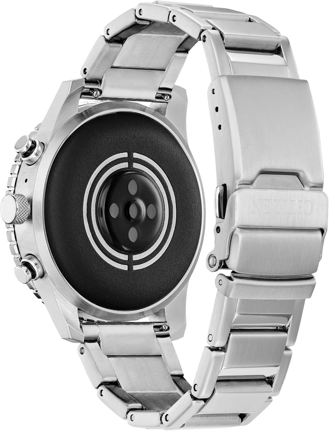 Citizen CZ Smart PQ2 44MM Sport Smartwatch with YouQ App with IBM Watson® AI and NASA research, Wear OS by Google, HR, GPS, Fitness Tracker, Amazon Alexa™, iPhone Android Compatible, IPX6 Rating