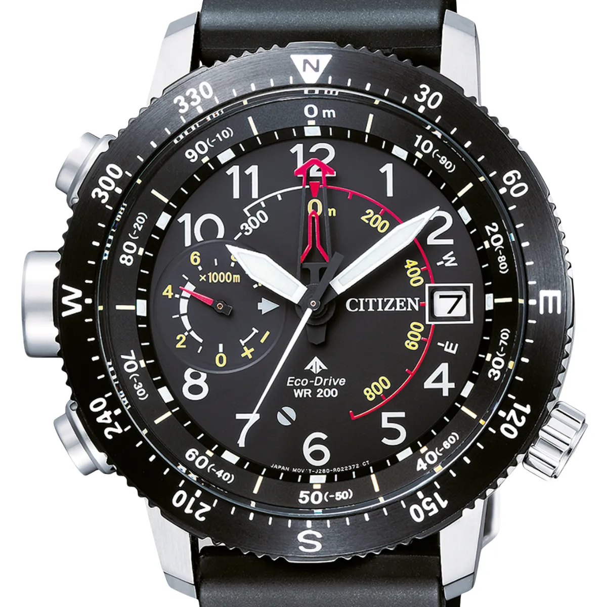 Citizen Promaster BN4044-23E BN4044 BN4044-23 Land Eco-Drive Black Dial Watch