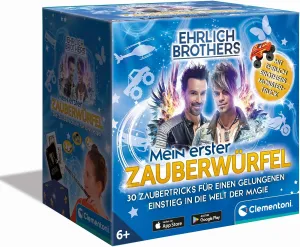Clementoni -Honest Brothers My First Magic Cube, Multicoloured, 24 x 24 x 18 cm (59408)