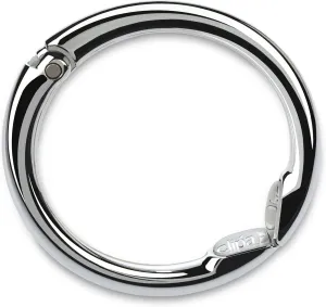 Clipa Bag Hanger - The Ring That Opens Into a Hook, Closes Automatically | Hangs Almost Anywhere in Just 1/2" of Space | Holds 33 lbs Yet Weighs Only 1.6 oz | 8 Styles | 3 yr Warranty