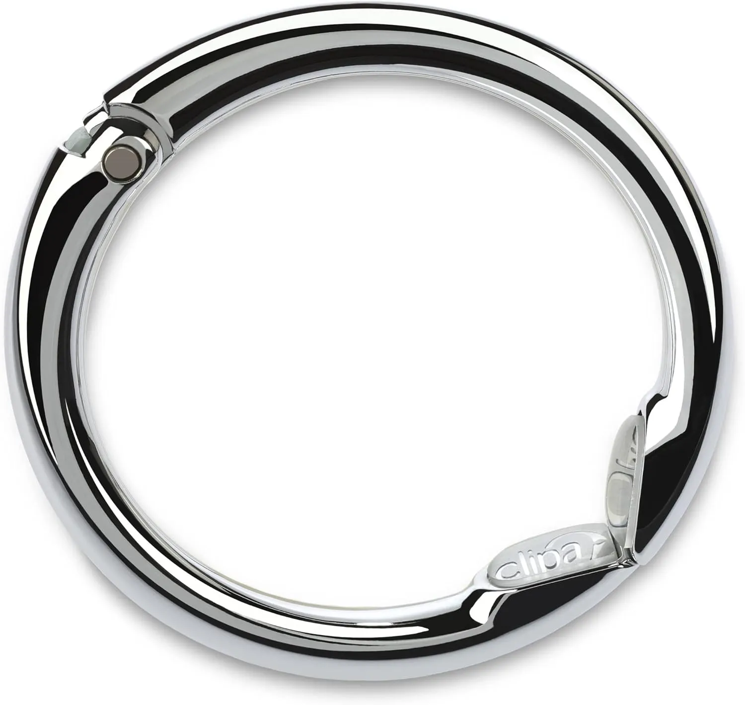 Clipa Bag Hanger - The Ring That Opens Into a Hook, Closes Automatically | Hangs Almost Anywhere in Just 1/2" of Space | Holds 33 lbs Yet Weighs Only 1.6 oz | 8 Styles | 3 yr Warranty