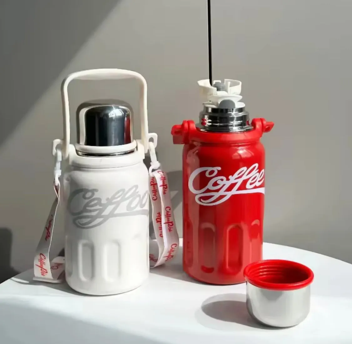 Coke Style Large Capacity Thermos