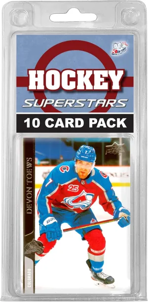 Colorado Avalanche- (10) Card Pack NHL Different Avalanche Superstars Starter Kit! Comes in Souvenir Case! Great Mix of Modern & Vintage Players for the Ultimate Avalanche Fan! By 3bros