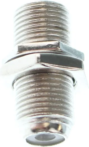 Commscope UNC-F-F Coaxial CATV F-Type Connector Coupler Kit, Multi-Color (10 Pack)