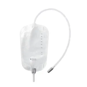 ConvaTec Conveen Security   Leg Bag with Clamp, Tubing, Non-Latex Straps, 34 fl oz, 1000 mL 21027 Qty 1