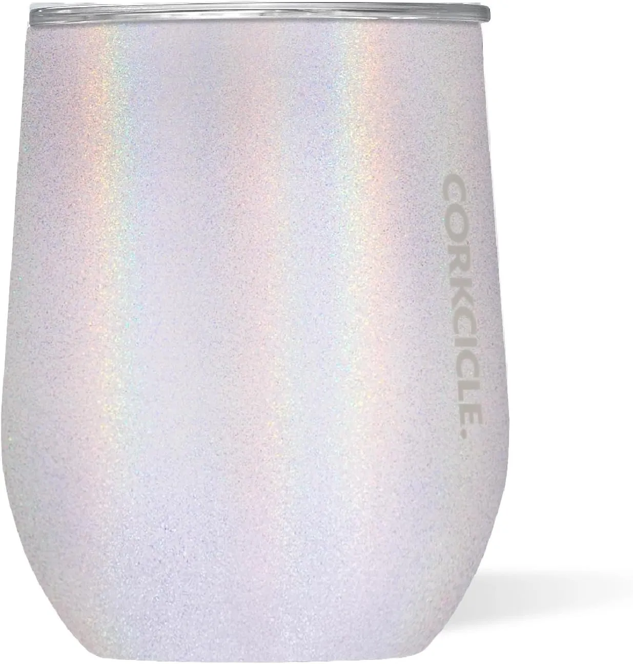 Corkcicle Stemless Insulated Wine Glass Tumbler, Unicorn Magic, 12 oz – Stainless Steel Stemless Wine Glass Keeps Beverages Cold for 6 Hours, Hot for 3 Hours – Non-Slip, Easy-Grip Insulated Cup