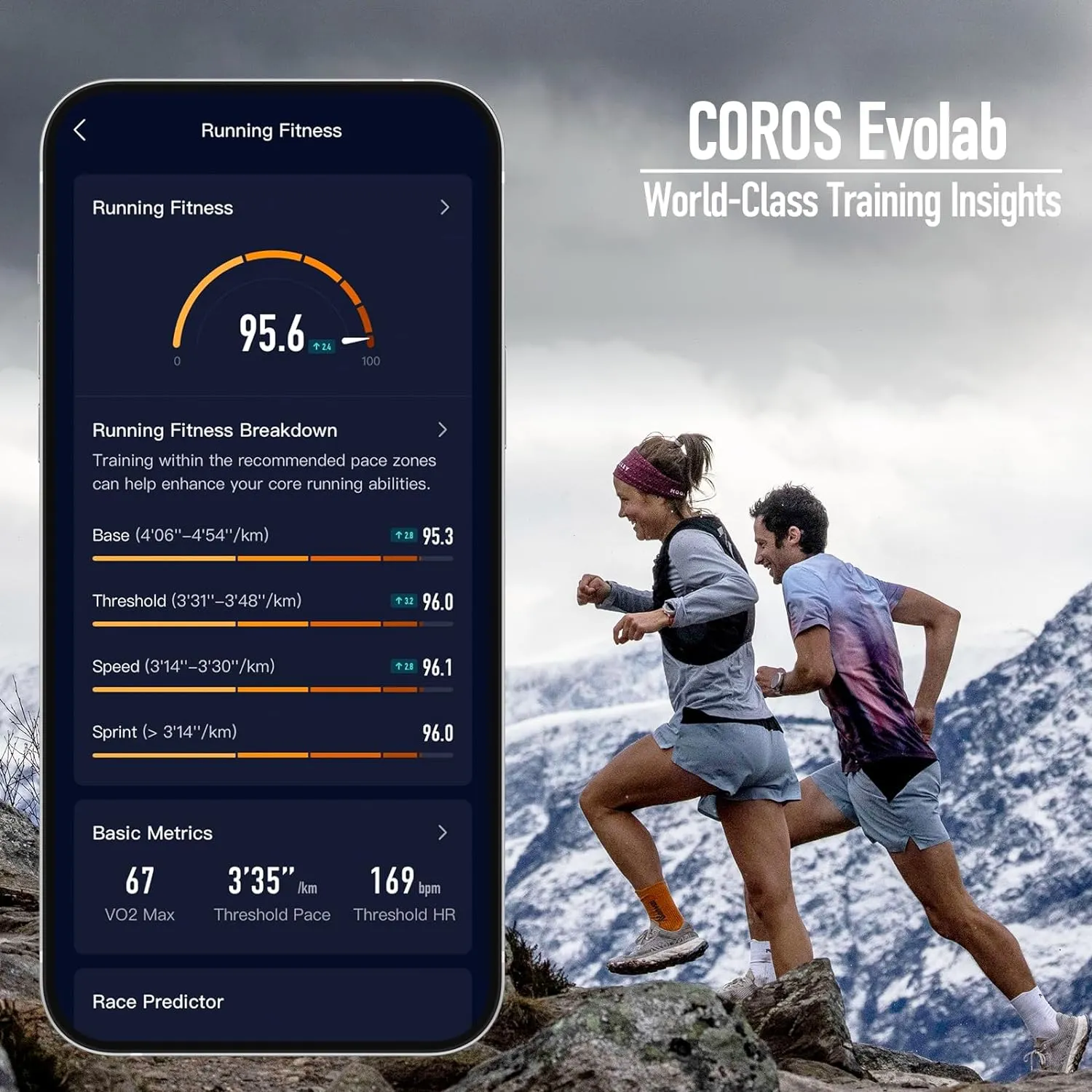 COROS APEX 2 Pro Outdoor GPS Watch, 1.3" Sapphire Titanium, 24-Day Battery Life, Dual-Freq GPS, On-Wrist Navigation, Offline Maps, Heart Rate Monitor, Track Sleep, Running, Biking, Climbing-Black