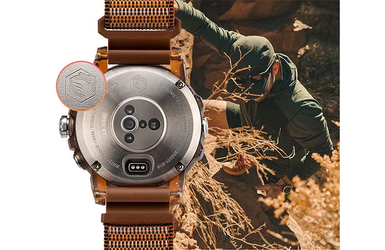 COROS VERTIX GPS Adventure Watch Desert Sol with Compass, Gyroscope and Accelerometer