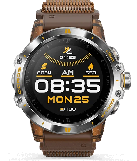 COROS VERTIX GPS Adventure Watch Desert Sol with Compass, Gyroscope and Accelerometer