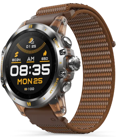 COROS VERTIX GPS Adventure Watch Desert Sol with Compass, Gyroscope and Accelerometer