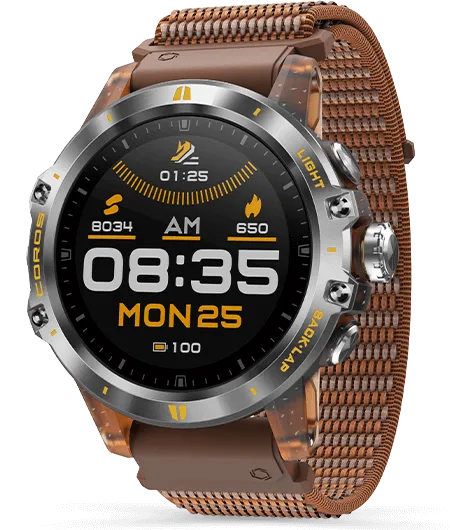 COROS VERTIX GPS Adventure Watch Desert Sol with Compass, Gyroscope and Accelerometer