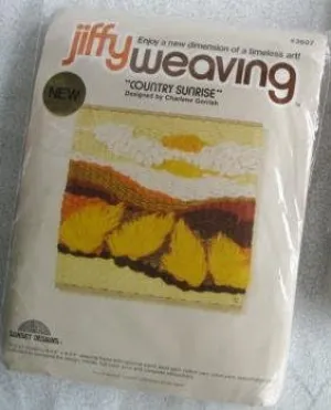 Country Sunrise by Charlene Gerrish - Jiffy Weaving Kit #3607