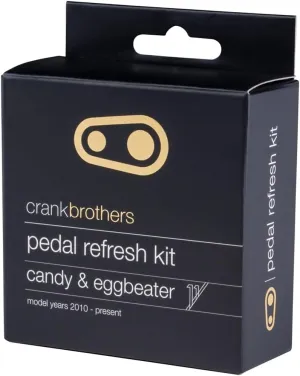 Crankbrothers Refresh Kit Eggbeater 11 / Candy 11, Black