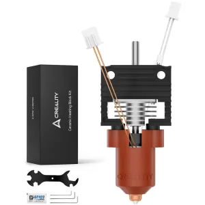 Creality Official K1/K1 Max/K1C Ceramic Heating Block Kit, Support 300°C High Temperature and 600mm/s Fast Speed Printing, Compatible with Creality K1, K1 MAX, K1C 3D Printer
